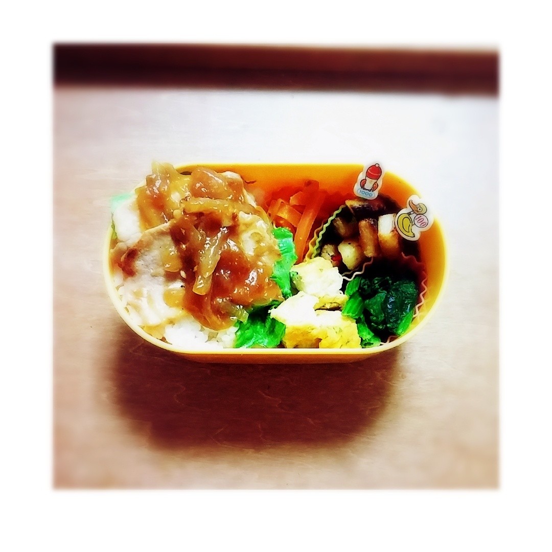豚ロース生姜焼き弁当