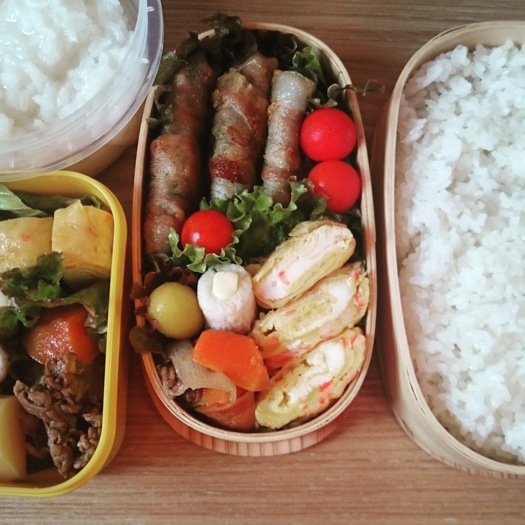 ピーマン肉巻き弁当