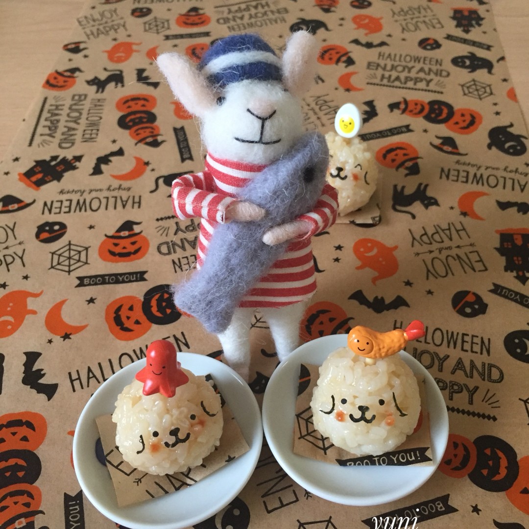 ポムポムプリンのおにぎり
