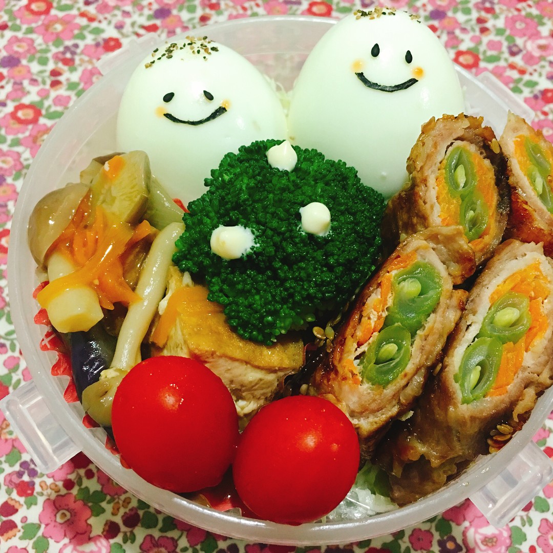 野菜の肉巻き弁当