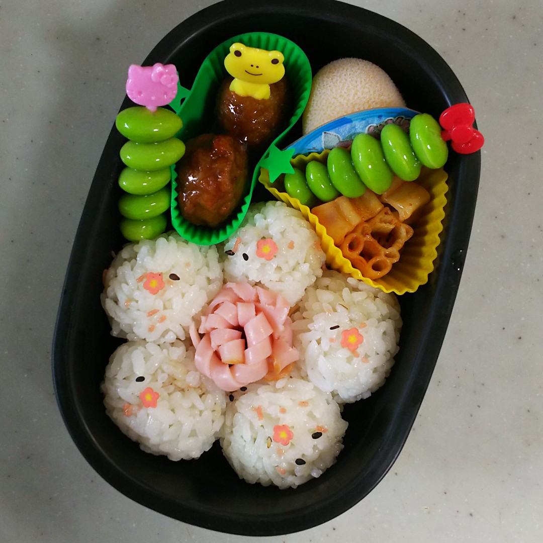 お花弁当
