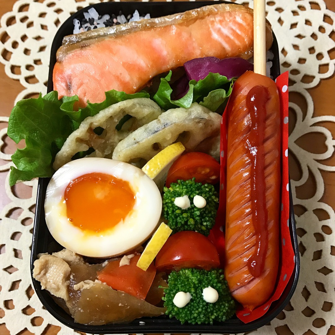 フランクフルト入りました弁当