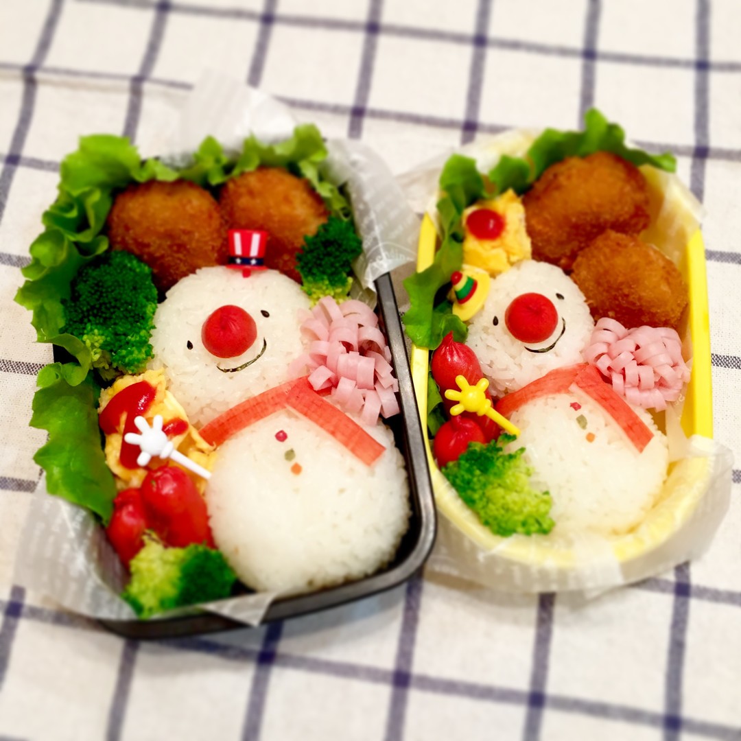 雪だるまちゃんのお弁当
