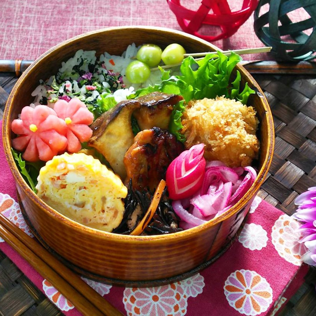週末常備菜使いきり弁当