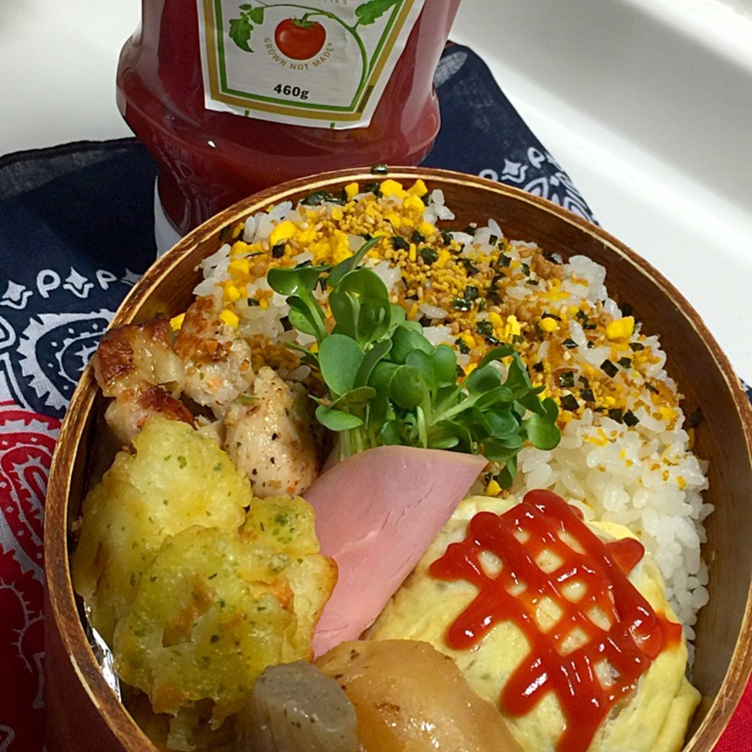 オムレツ弁当🍴