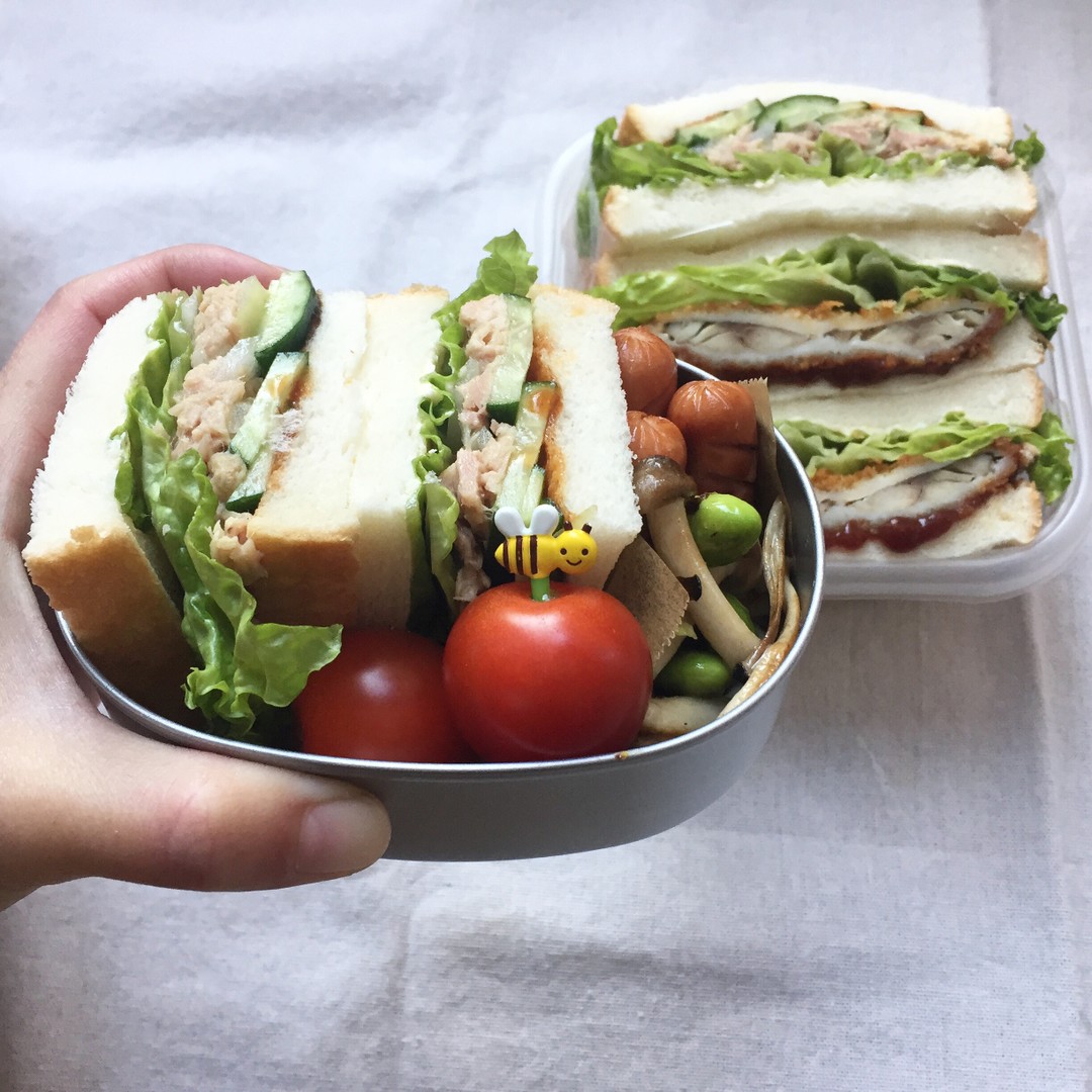 ツナオニオンサンド 弁当