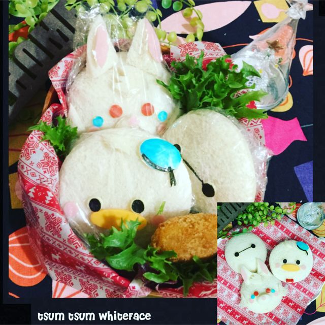 ツムツムサンドイッチ弁当