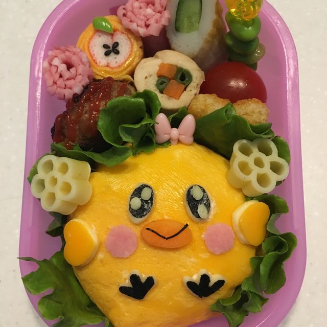 ぴよちゃんオムライス