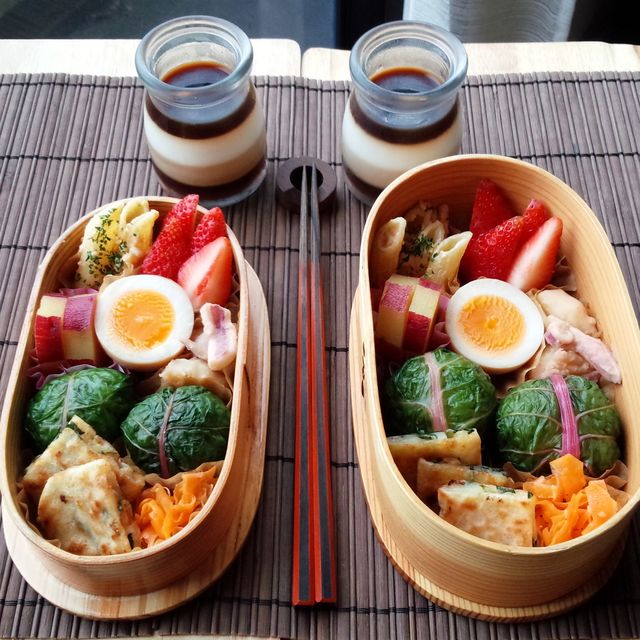 スイスチャードおにぎり弁