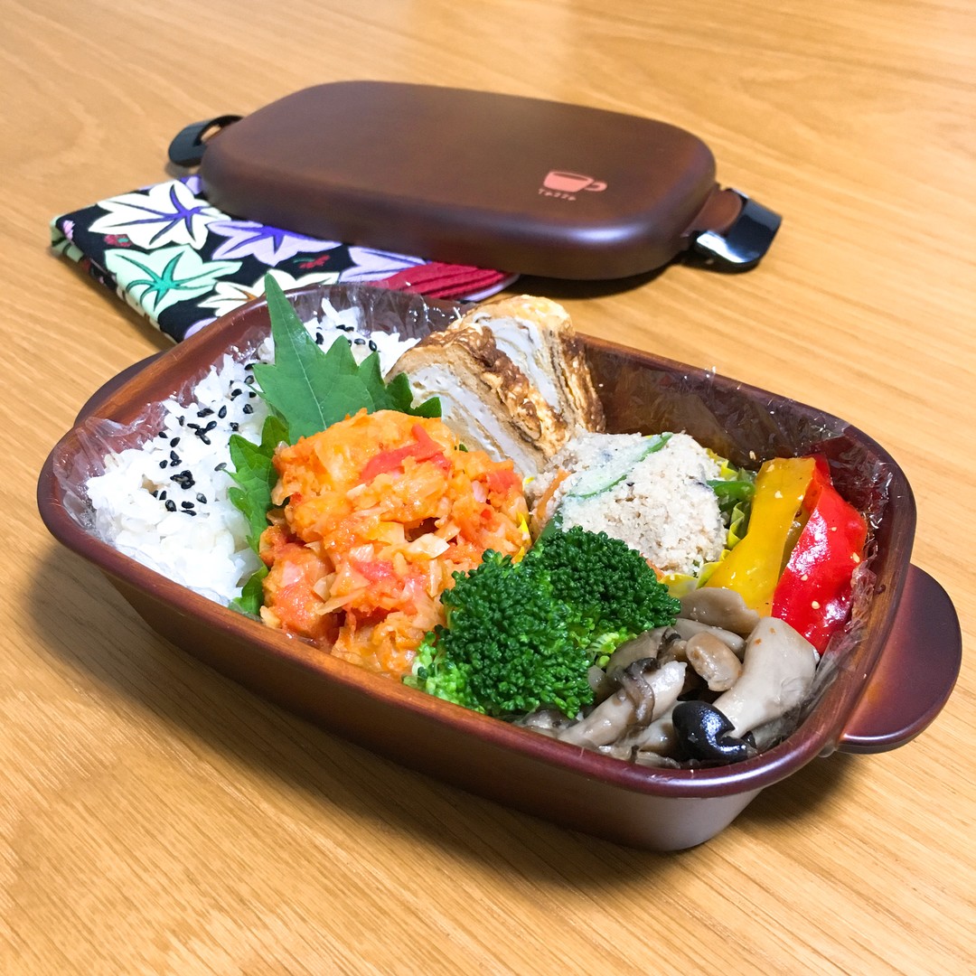海老チリのお弁当