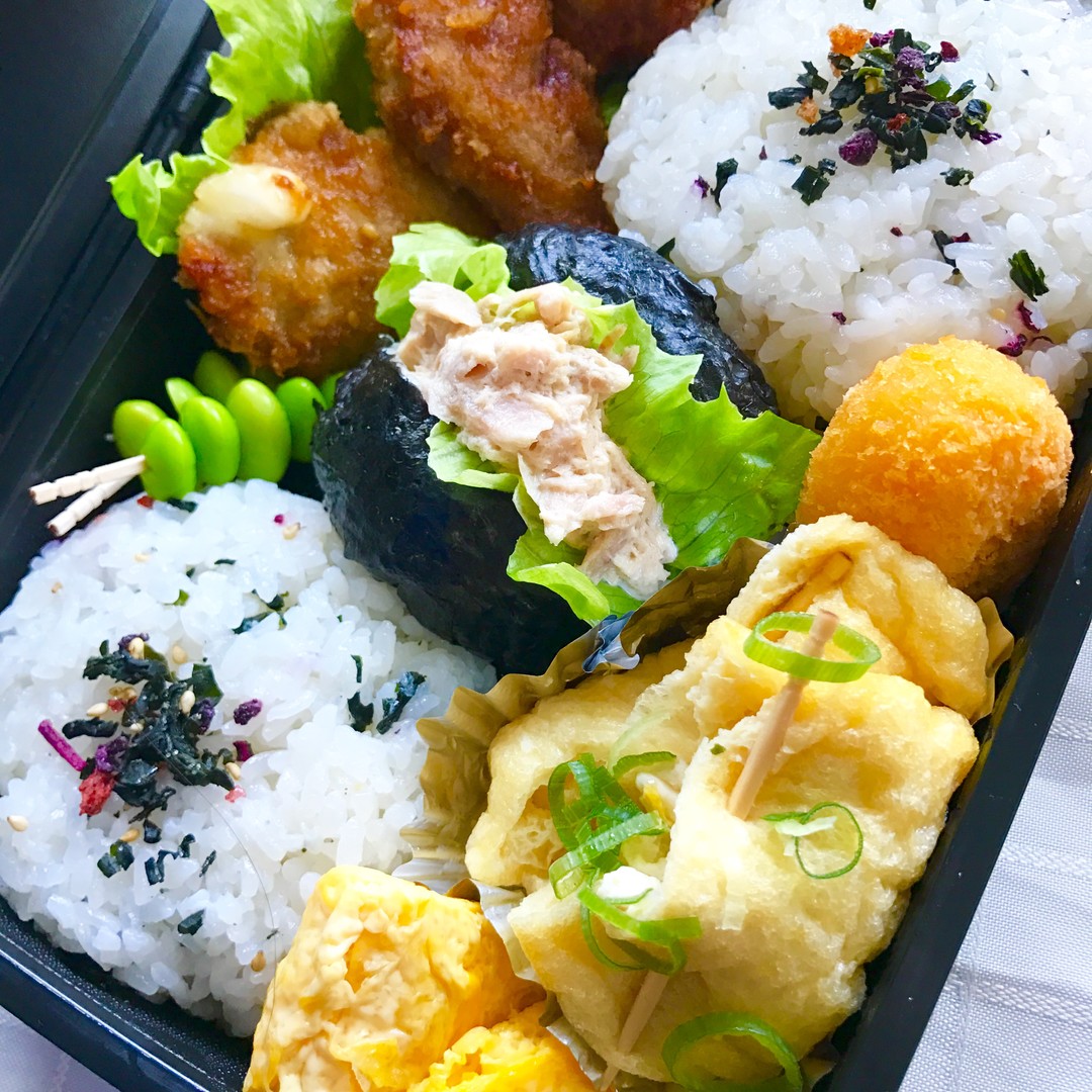 初！パッカンおにぎり弁当🍙