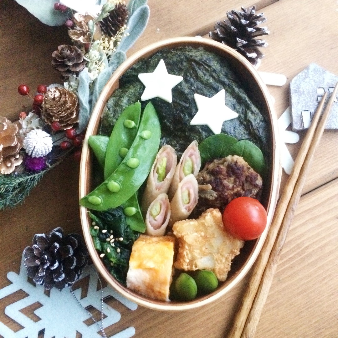 クリスマス風パパ弁当