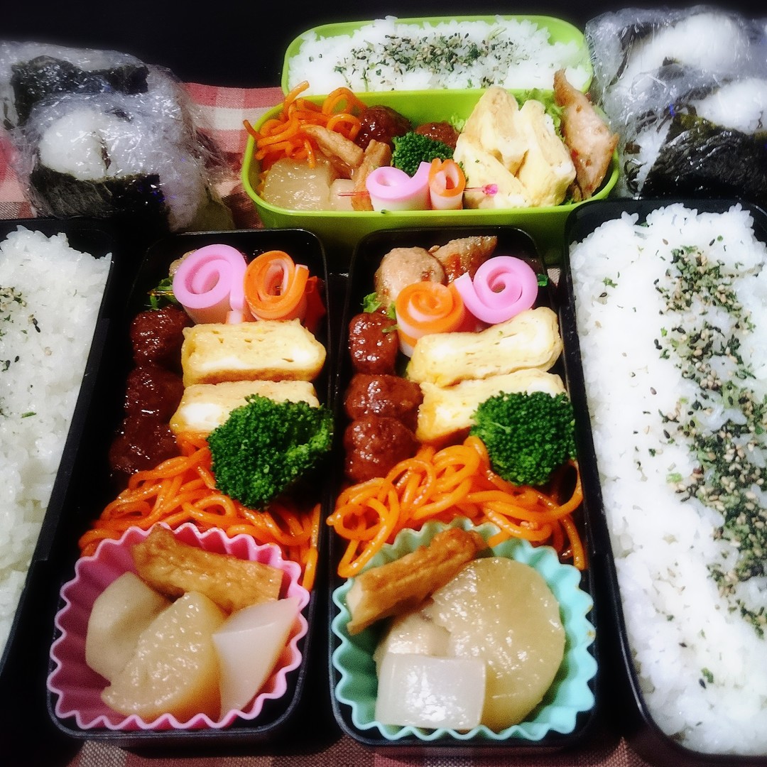 息子弁当❤旦那弁当❤