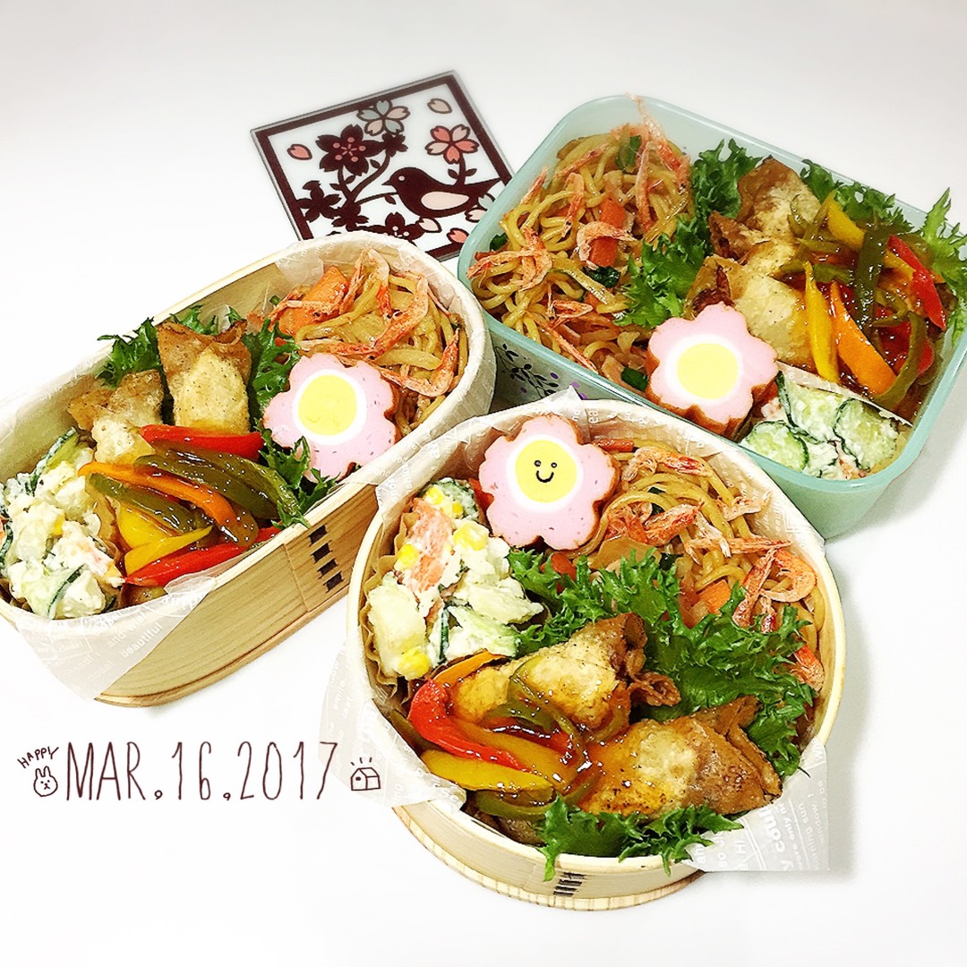 桜えび🦐の焼きそば弁当