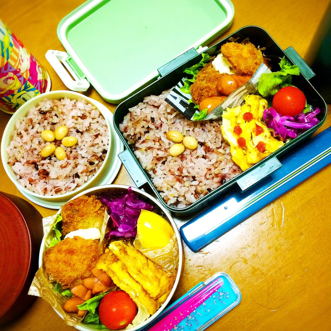 雑穀米弁当