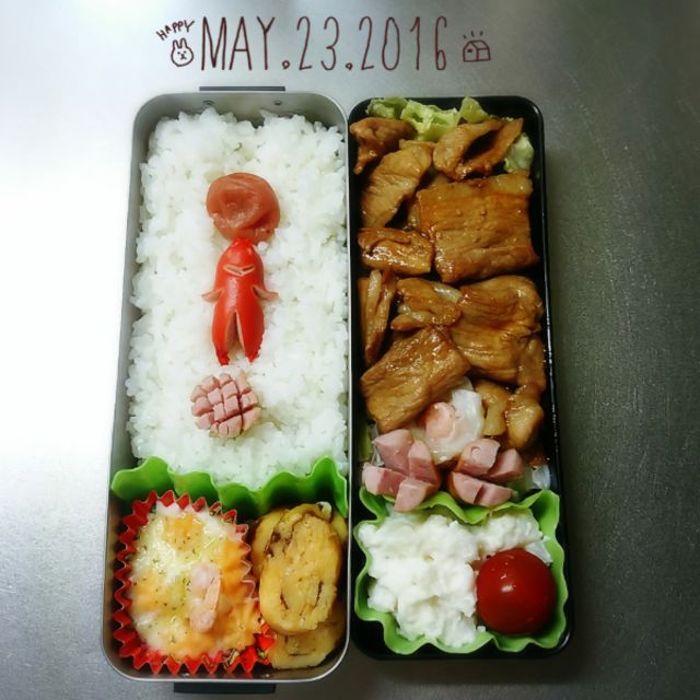 高校生弁当　ソフトテニス弁当