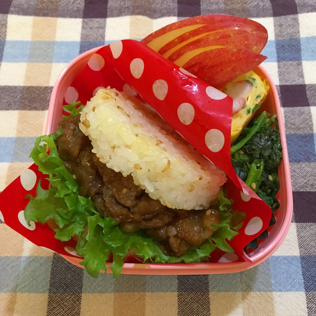 焼肉ライスバーガー弁当