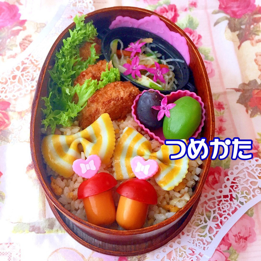 ガーリー炒飯弁当詰め方