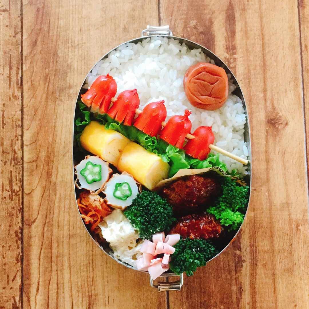 タコ星人弁当