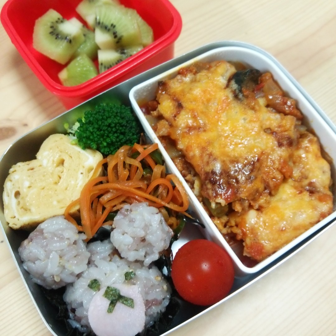 夏野菜ドリア弁当