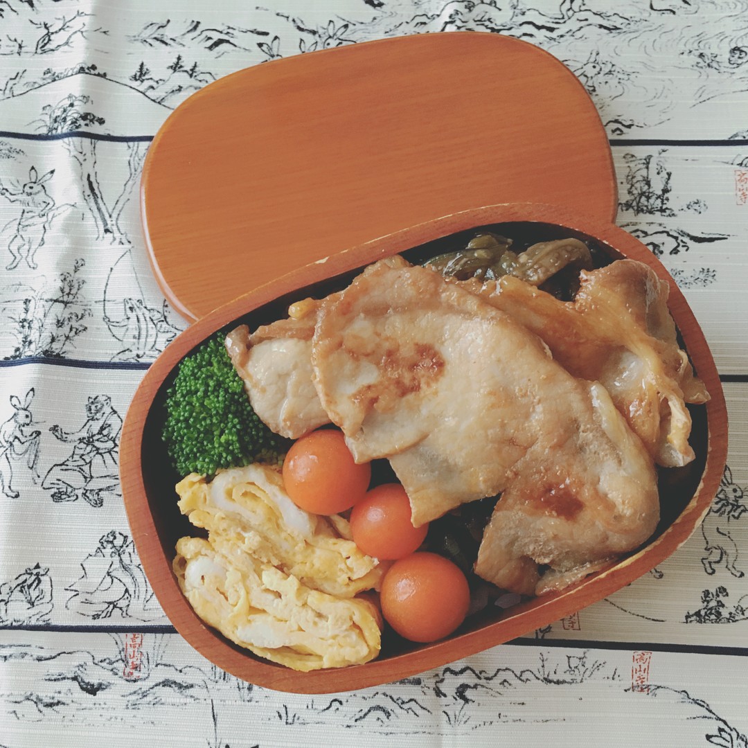 生姜焼きのっけ弁