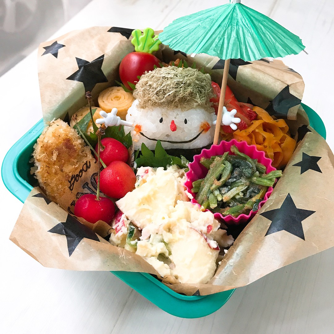 傘をさしてるよ弁当
