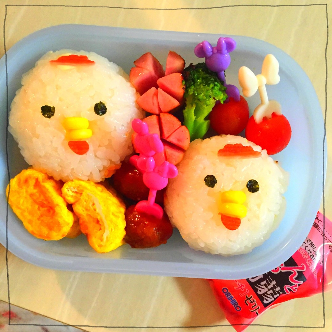 にわとり おにぎり弁当