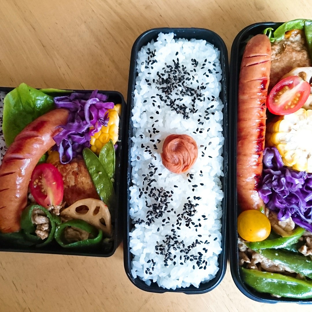 ロングウインナー弁当