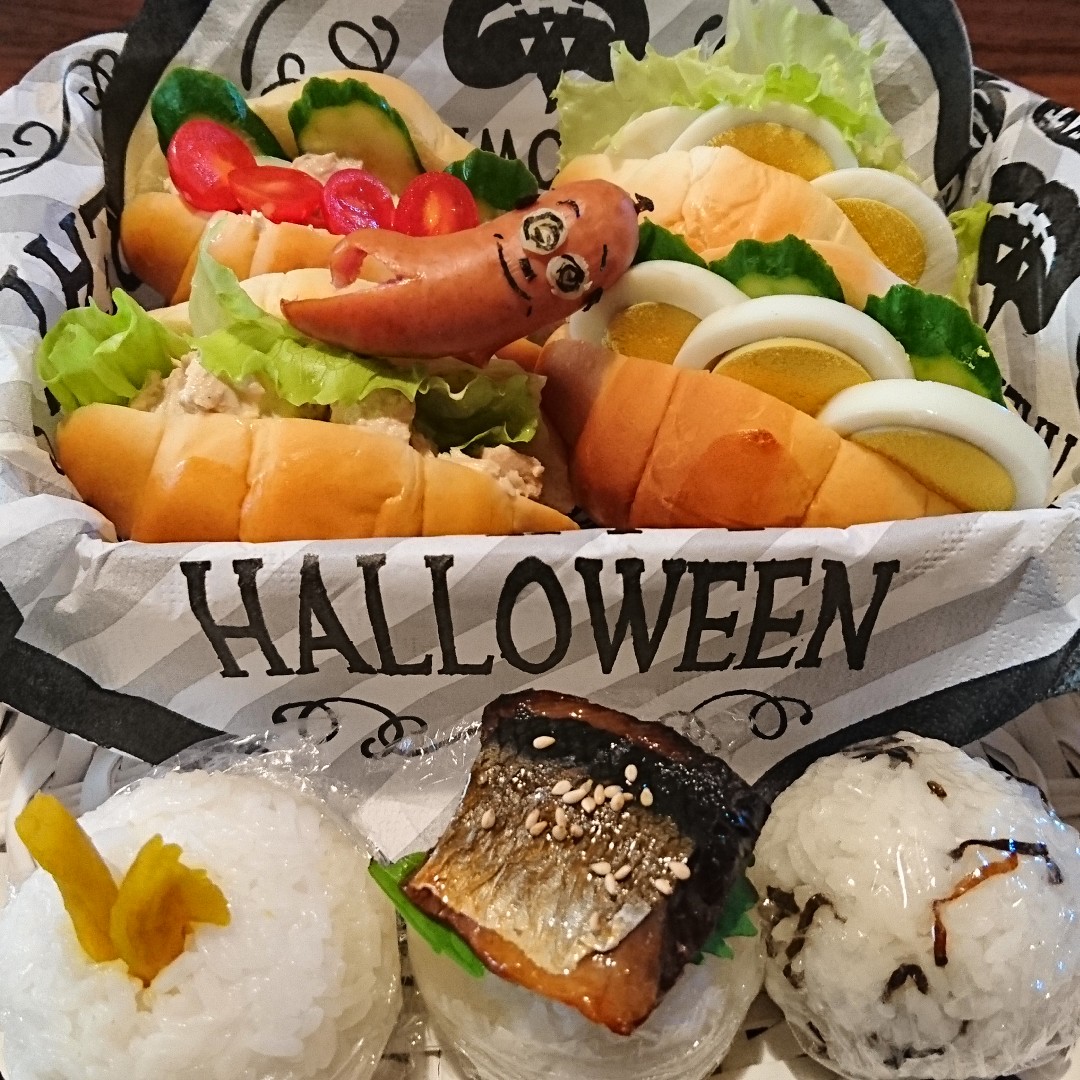 ちょっとだけよ～～🎵カトちゃんソーセー人弁当🎵