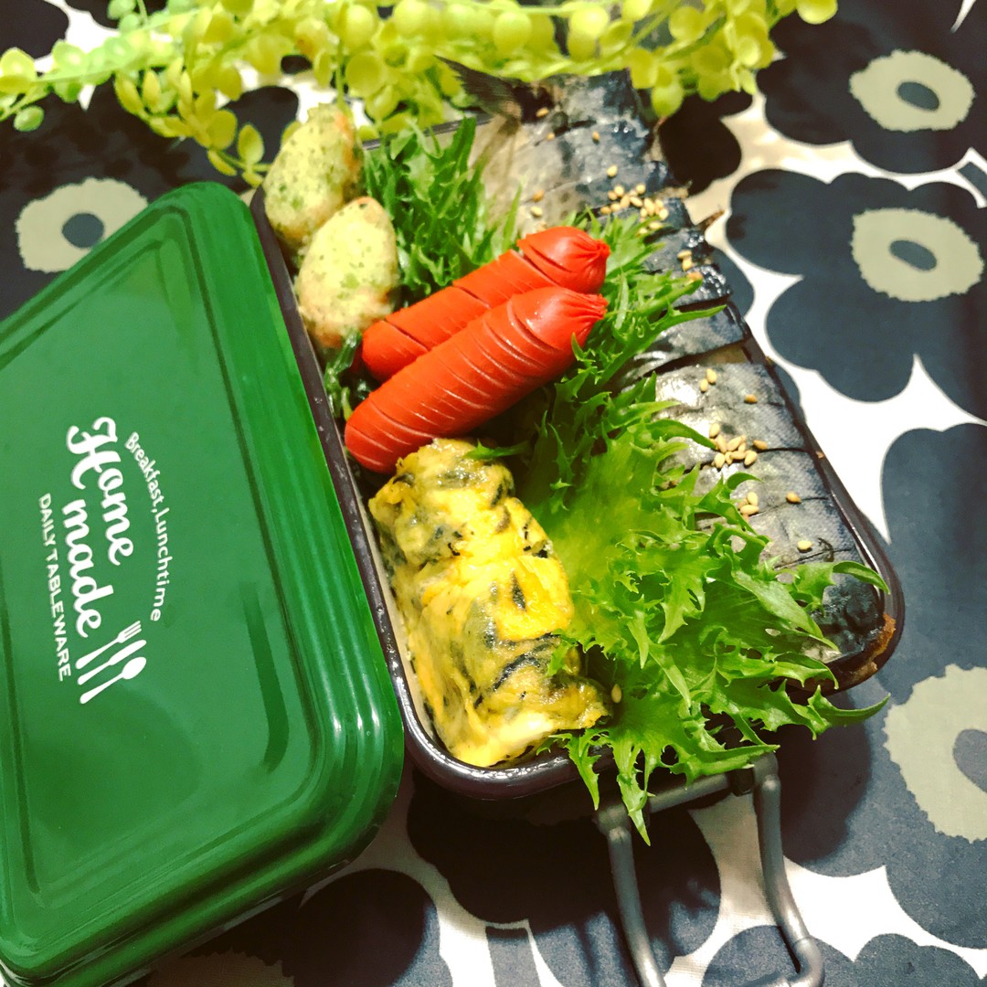 塩鯖部活弁当