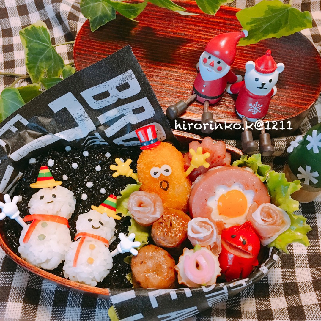 雪だるまちゃんツインズ弁当