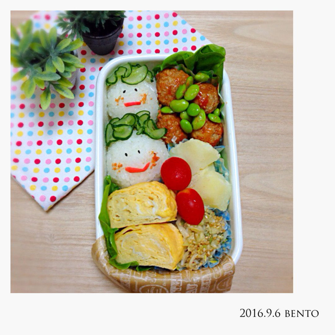 肉団子ケチャップ煮弁当
