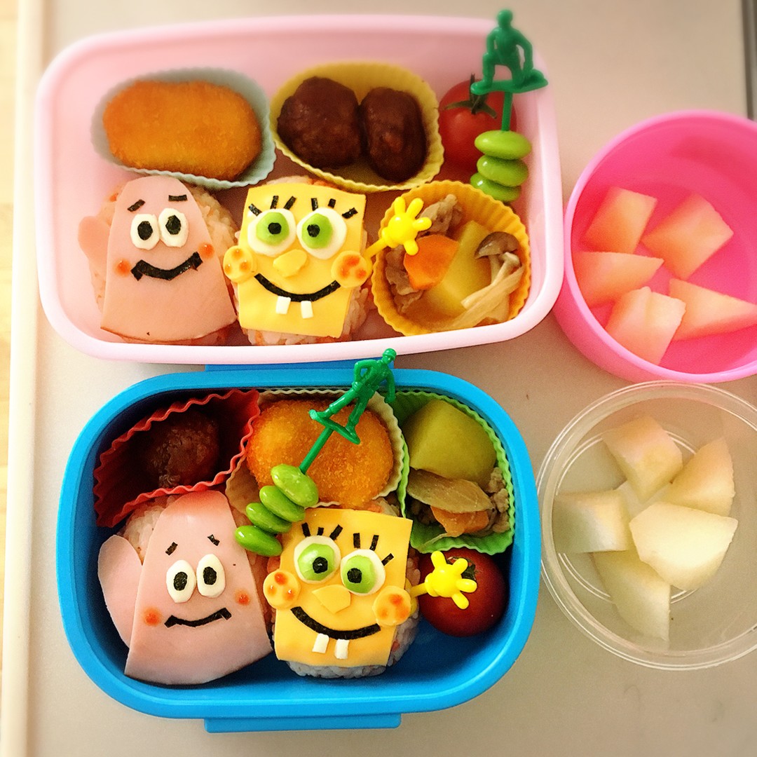 スポンジボブ弁当
