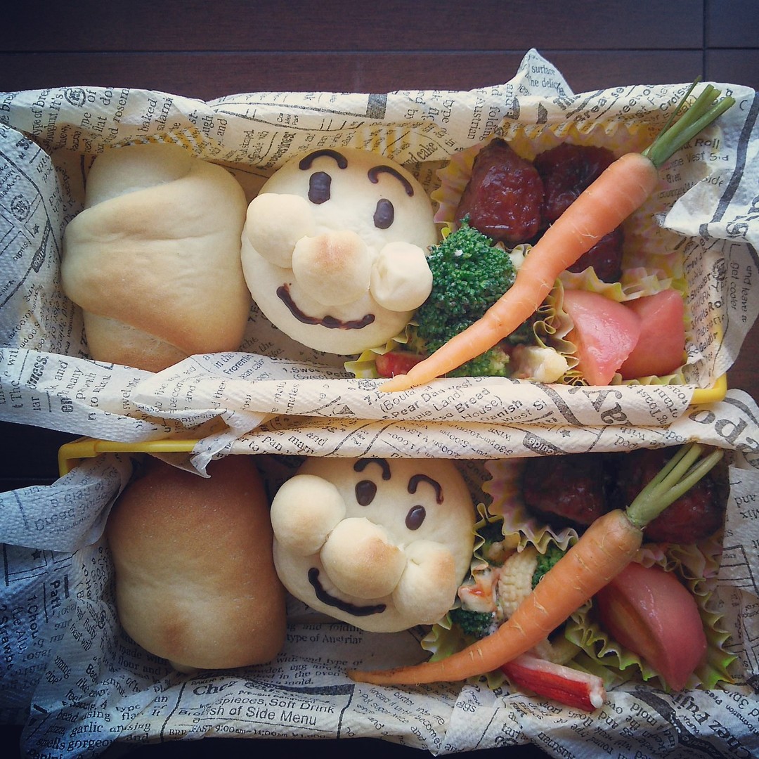 手作りパン弁当