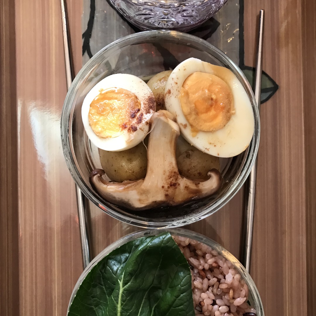 雑さが味だよベジたまヘルシーサンタさん弁当