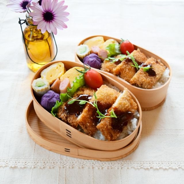 味噌カツのっけ弁当