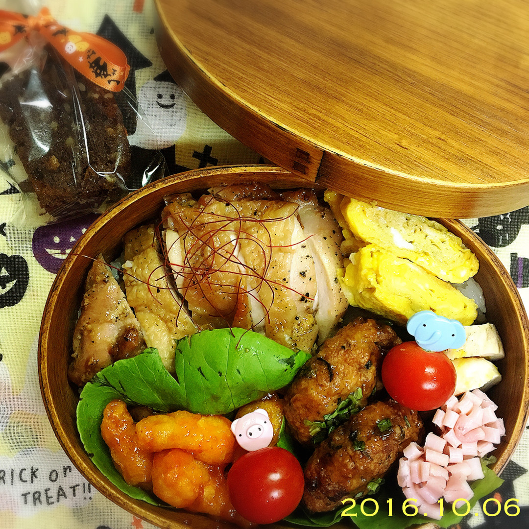 鶏胸肉スパイシー焼き筋肉弁当