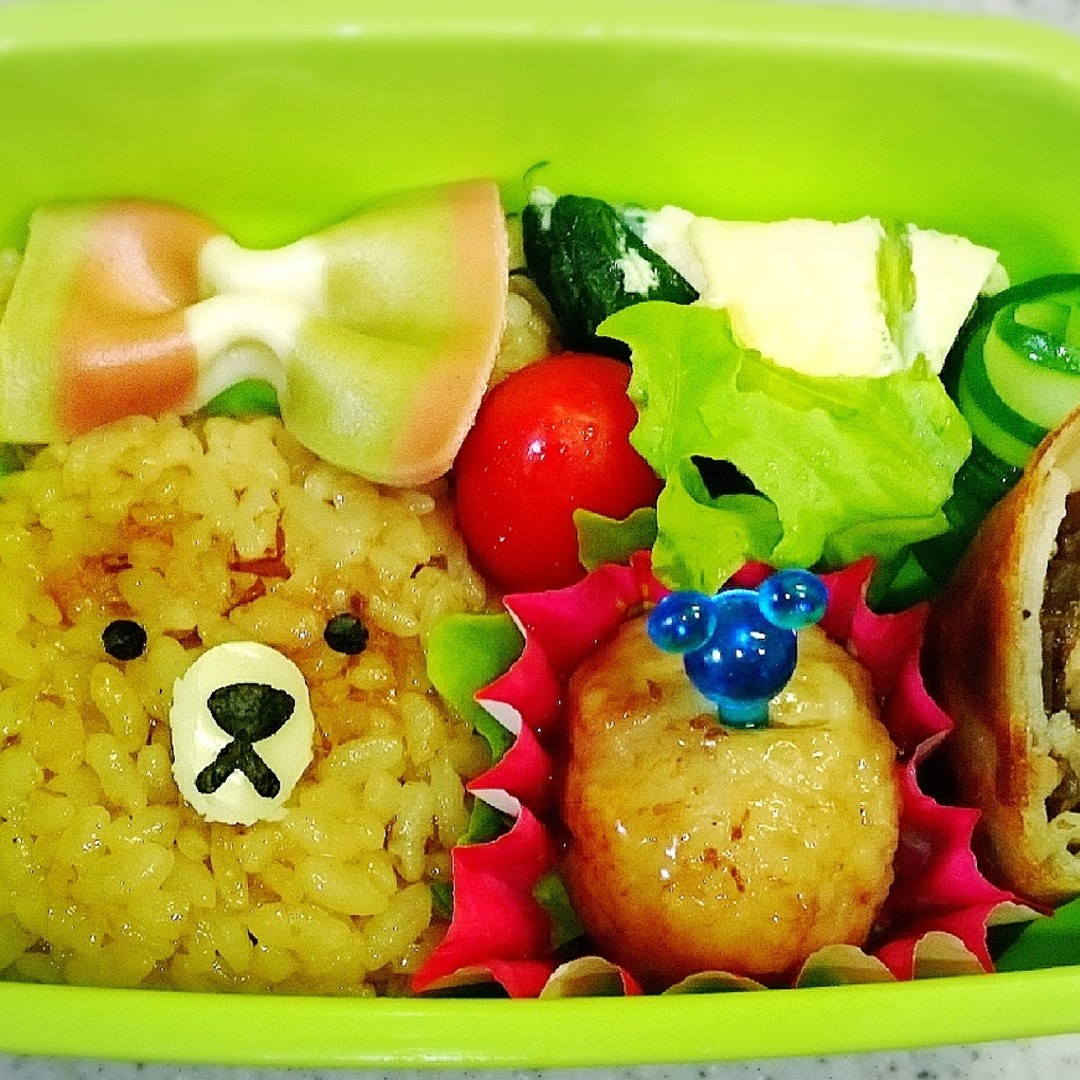 くまさんおにぎり弁当