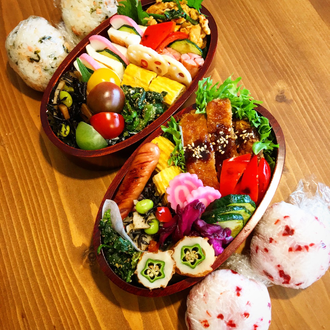 お仕事頑張って❣️昼、夜がっつり弁当