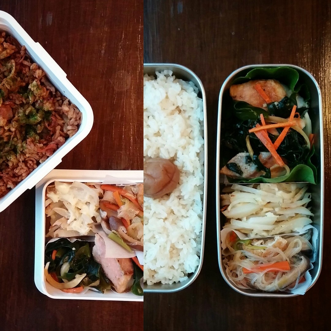 娘&息子弁当