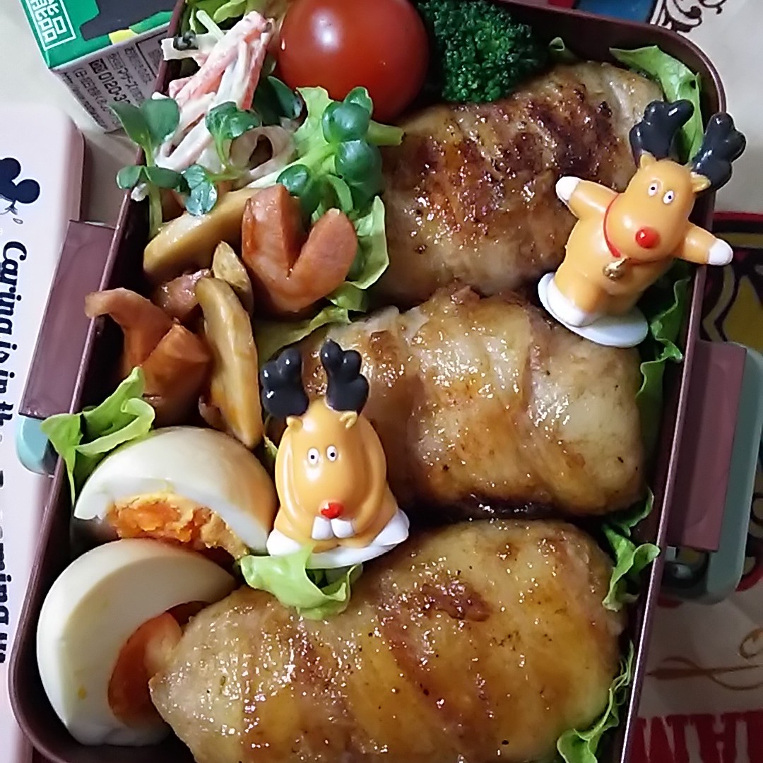 肉巻おむすび🍙弁当