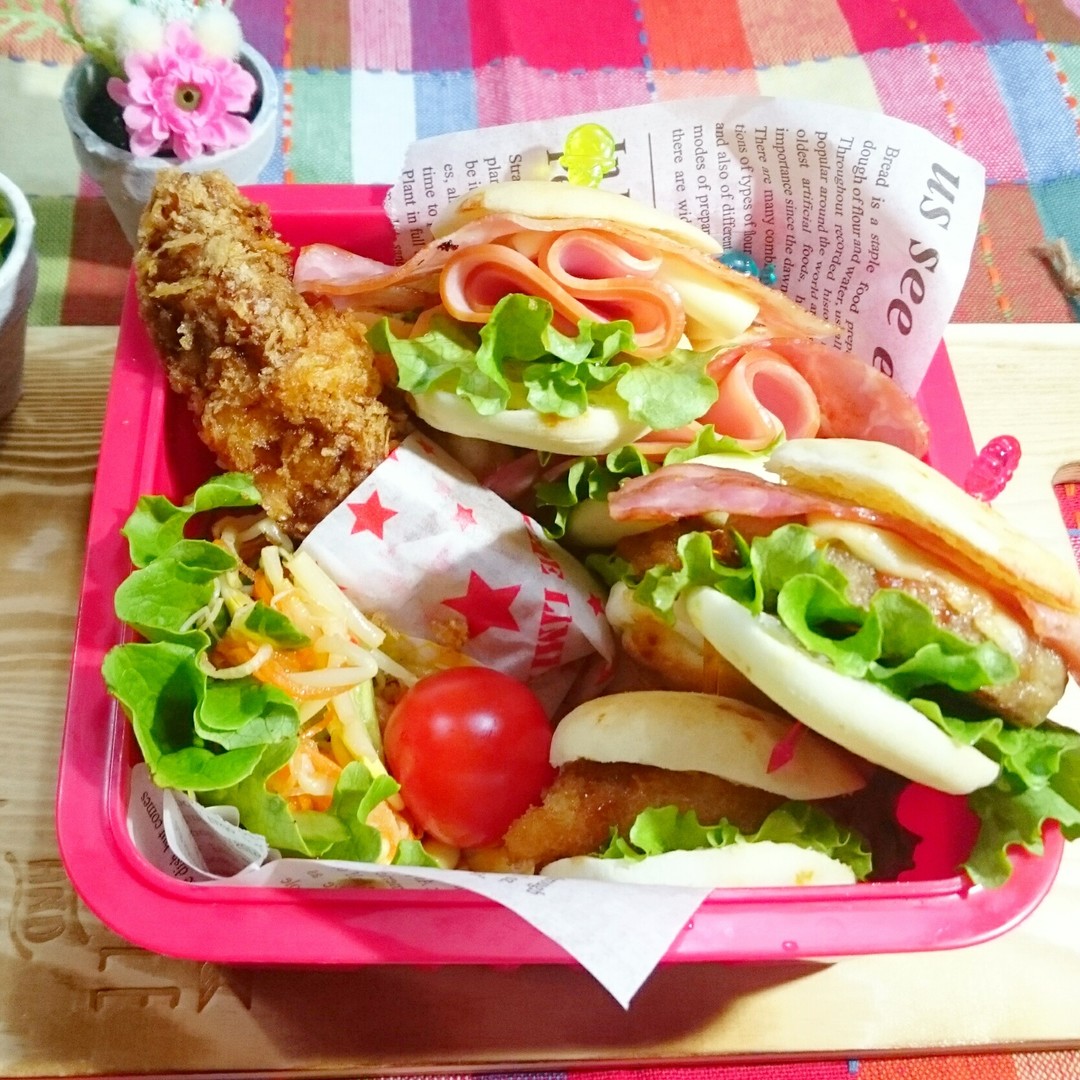 ミニミニハンバーガー弁当