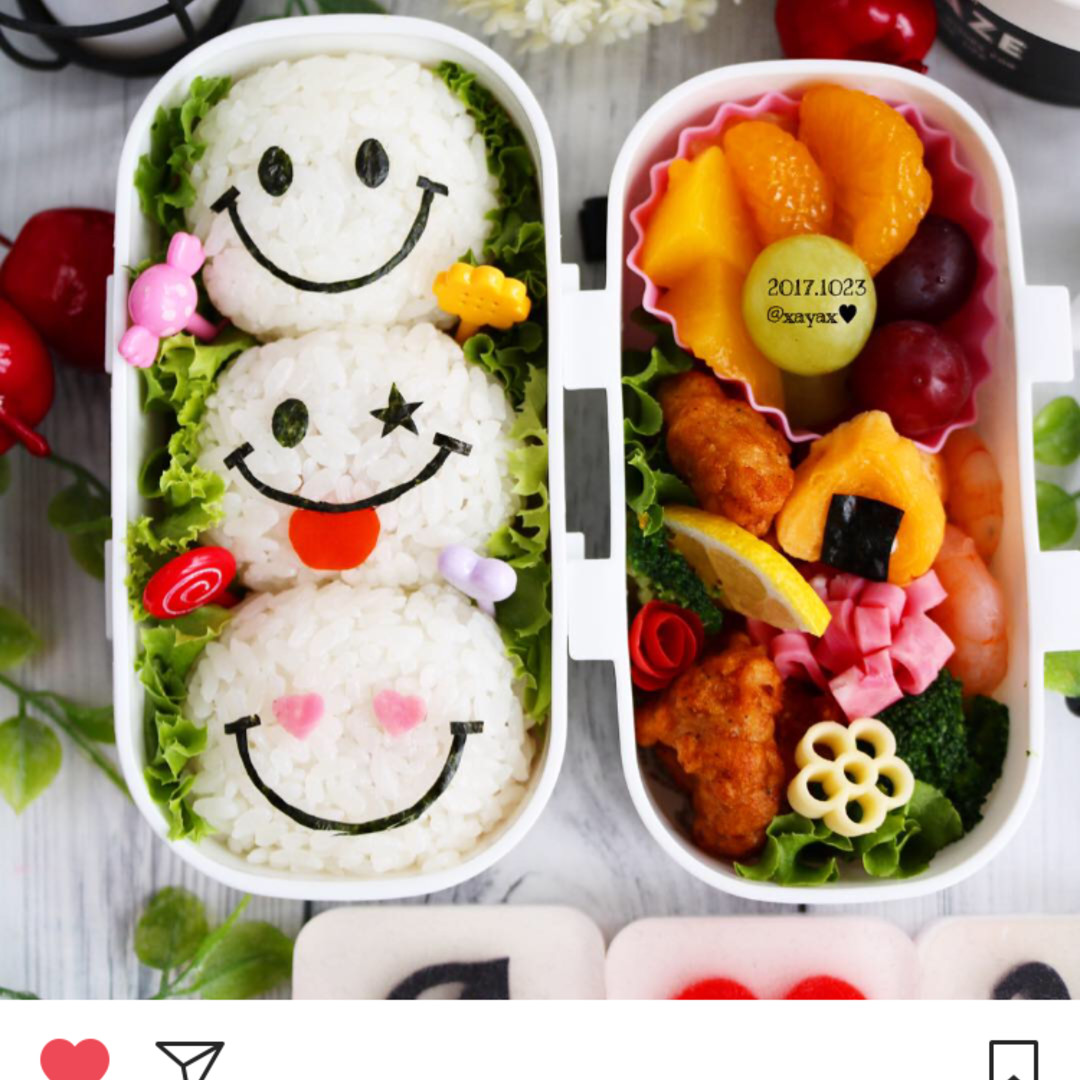 スマイリー◟̽◞̽ ༘*おにぎり弁当