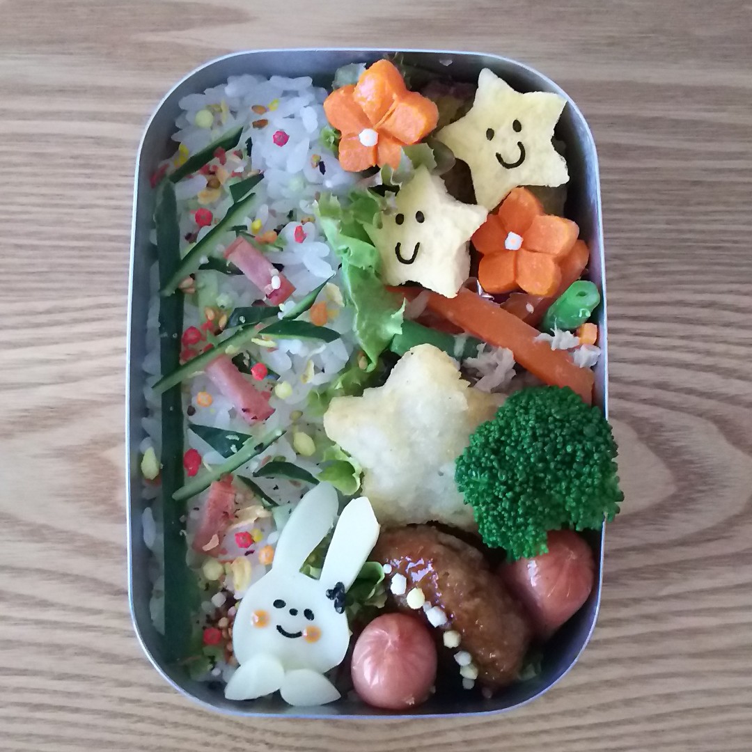 七夕弁当 願いが叶いますように！