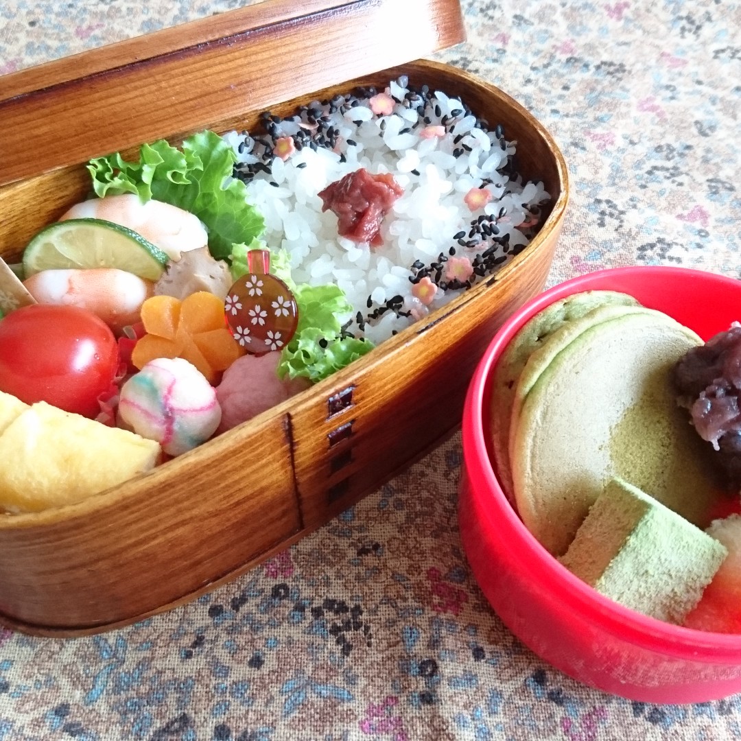 和のスイーツなお弁当