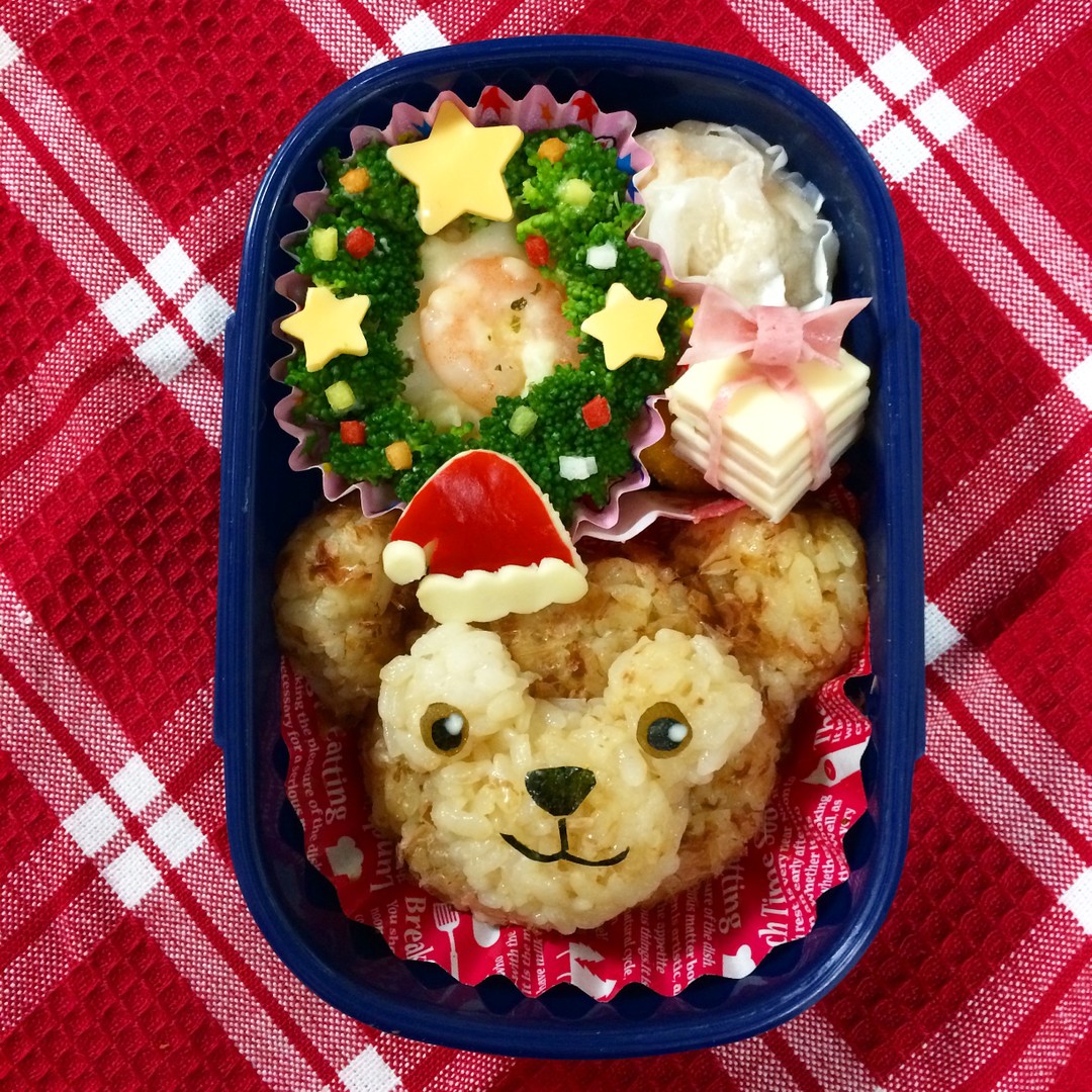 ダッフィーのクリスマス弁当