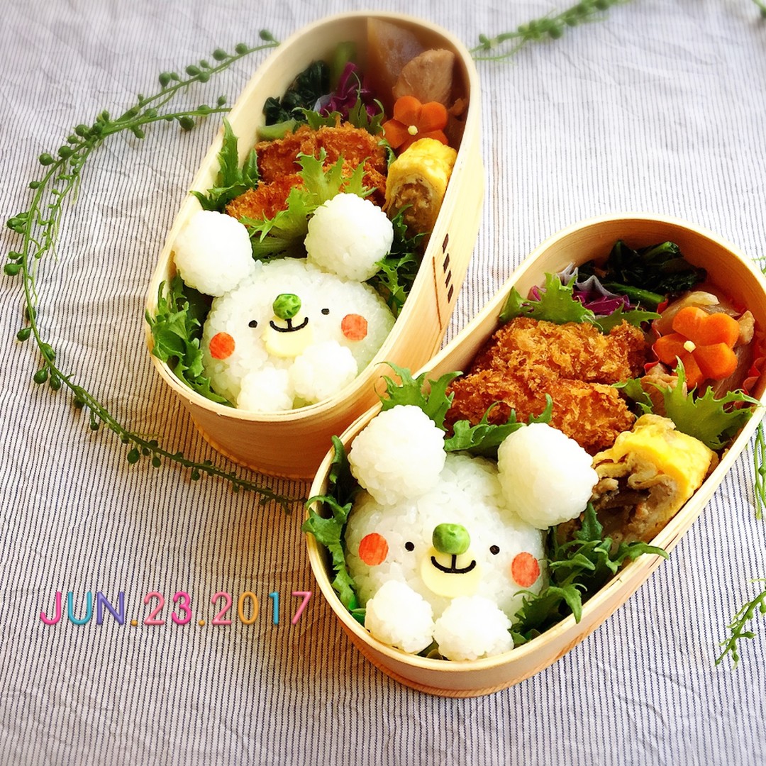 シロクマおにぎり🍙弁当