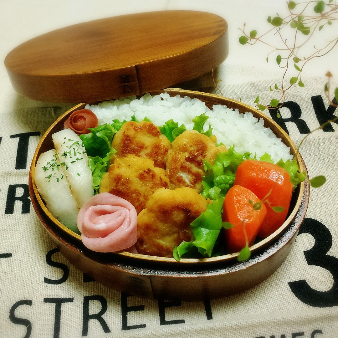 グルテンフリーなチキンナゲット弁当