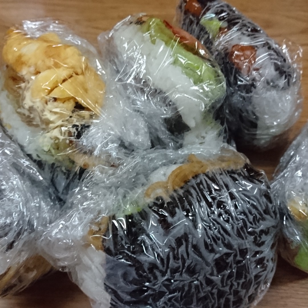 おにぎらず3種