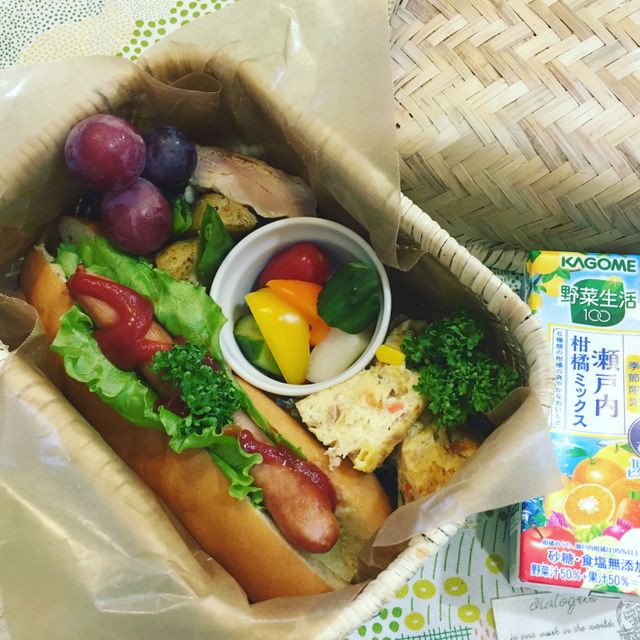 ホットドックべんとー